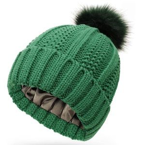 Winter Thick Beanie Lined Silk